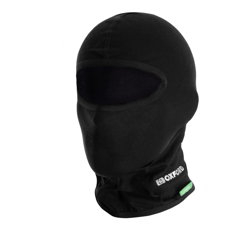 Oxford Balaclava Cotton Black (Unpackaged)