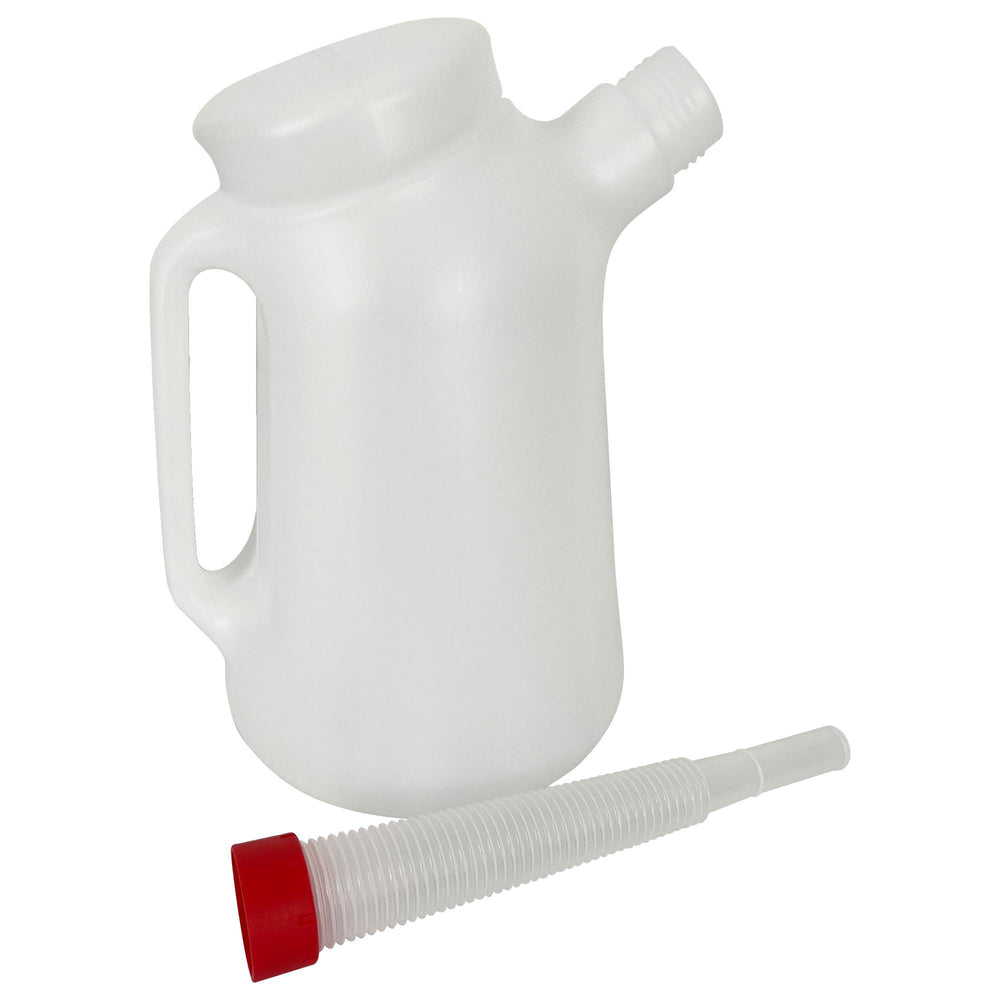 Bike It Flexi-Spout Fuel Jug With Lid - 5 Litre