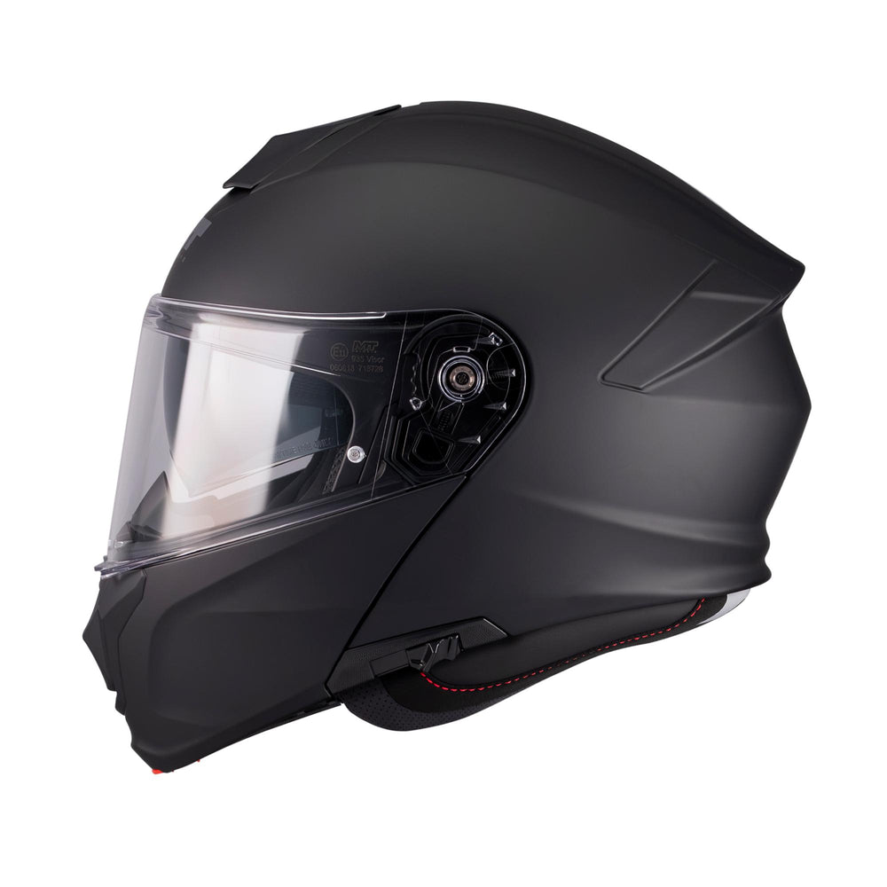 MT Genesis R SV Pure A1 Motorcycle Helmet Matt Black