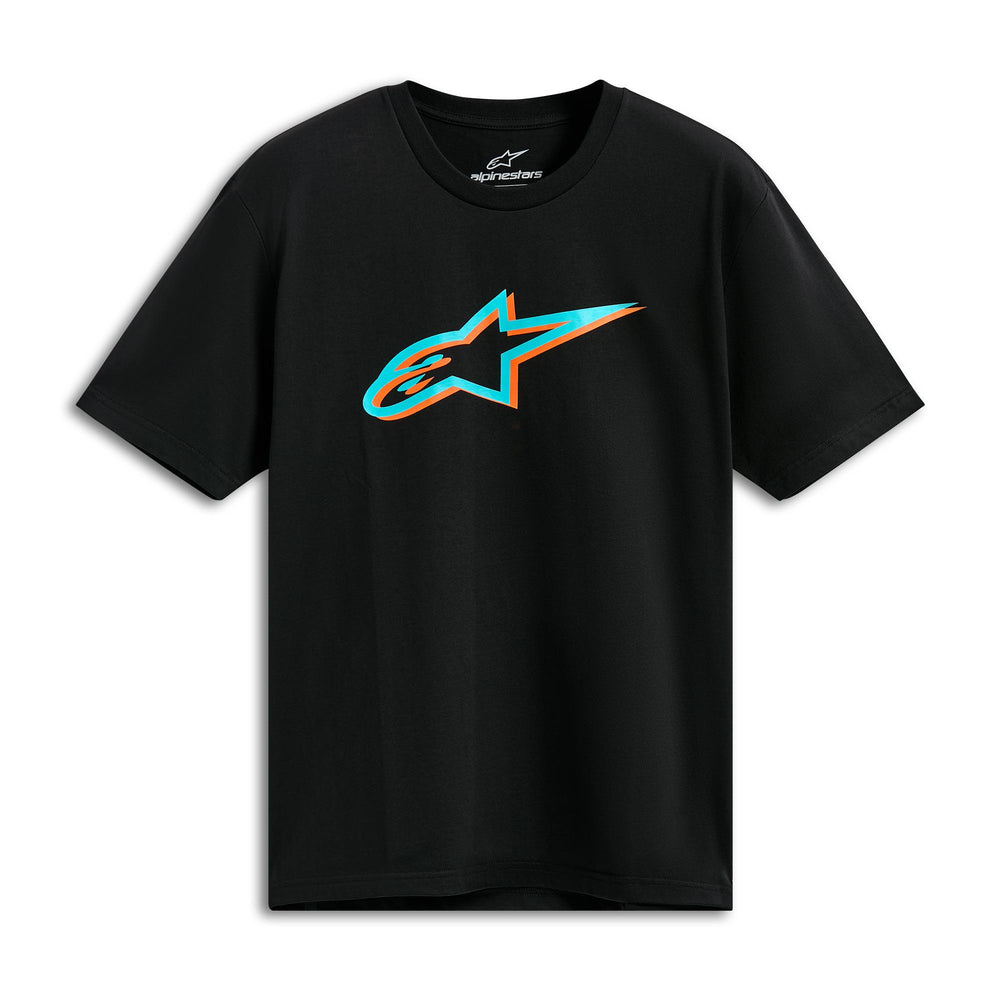 Alpinestars Ageless Shadow CSF T-Shirt Black Turquoise