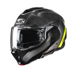 HJC F100 Carbon Stan Yellow MC3H Motorcycle Helmet