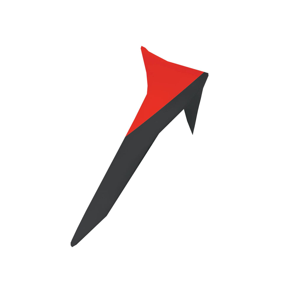 Alpinestars S-R10 Element Standard Spoiler Black Carb Bright Red/W Gloss