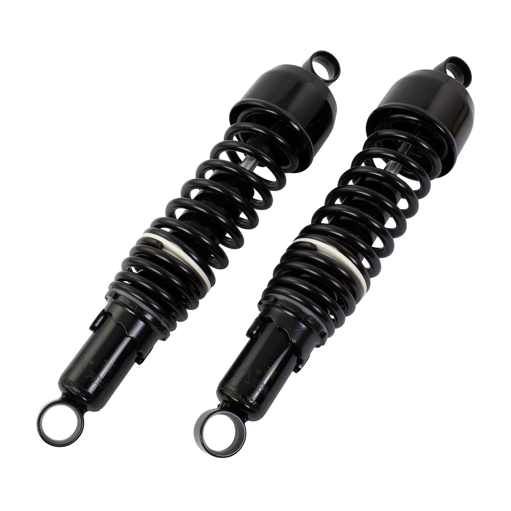 Bike It 335mm Eye To Eye Black Twin Shock Absorbers