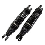 Bike It 325mm Fork To Fork Black Twin Shock Absorbers