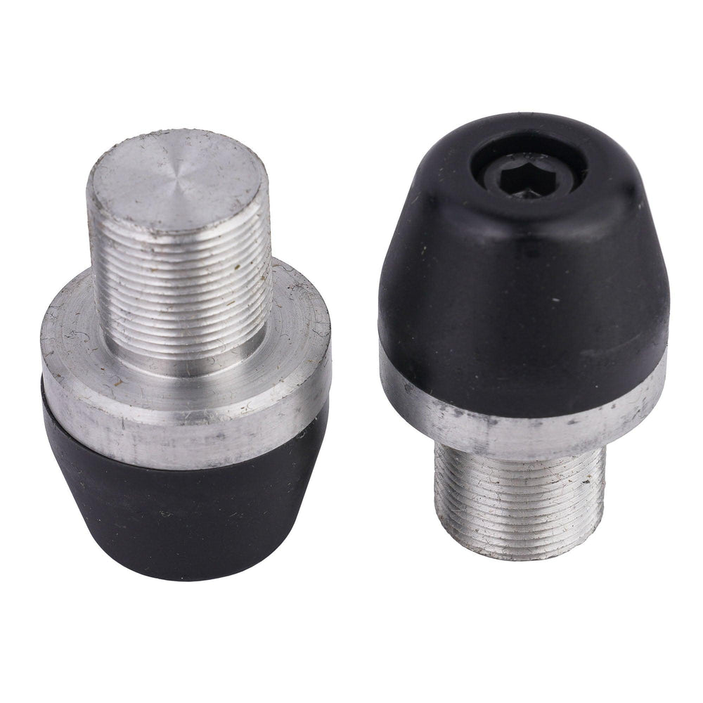 BikeTek Bar End Sliders For Kawasaki ZX10R 2004-2005 Black