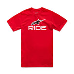 60582 - Alpinestars Ride 4.0 Camo CSF T-Shirt Red White Black M
