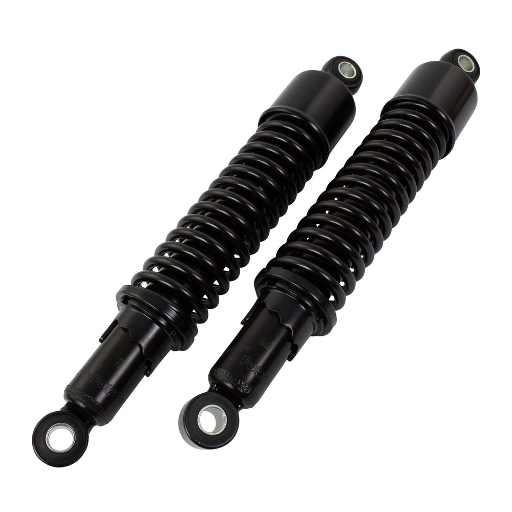 Bike It 320mm Eye To Eye Black Twin Shock Absorbers
