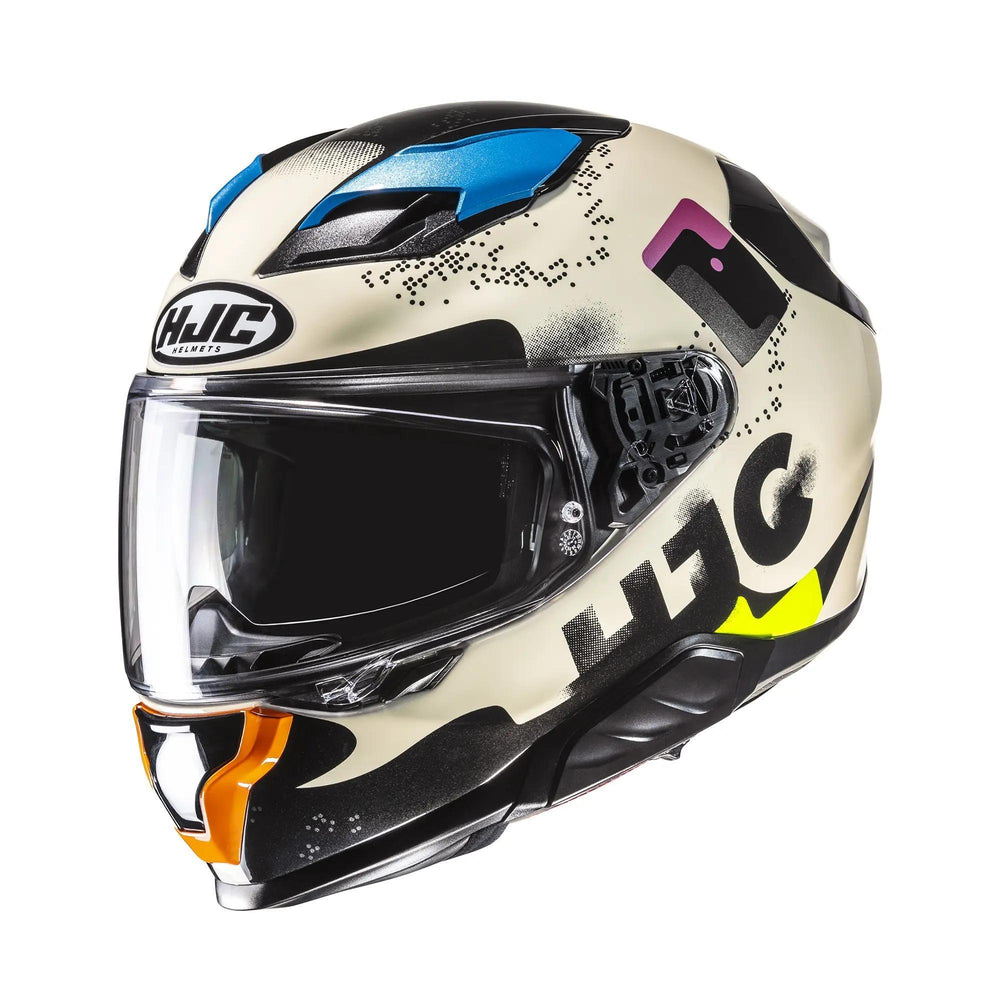 HJC F71 Faco MC28 Blue Purple White Motorcycle Helmet