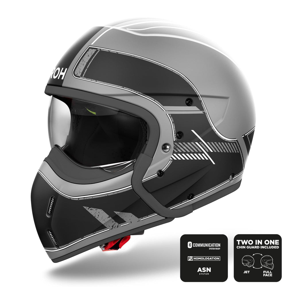 Airoh J110 Helmet - Raster Matt Black