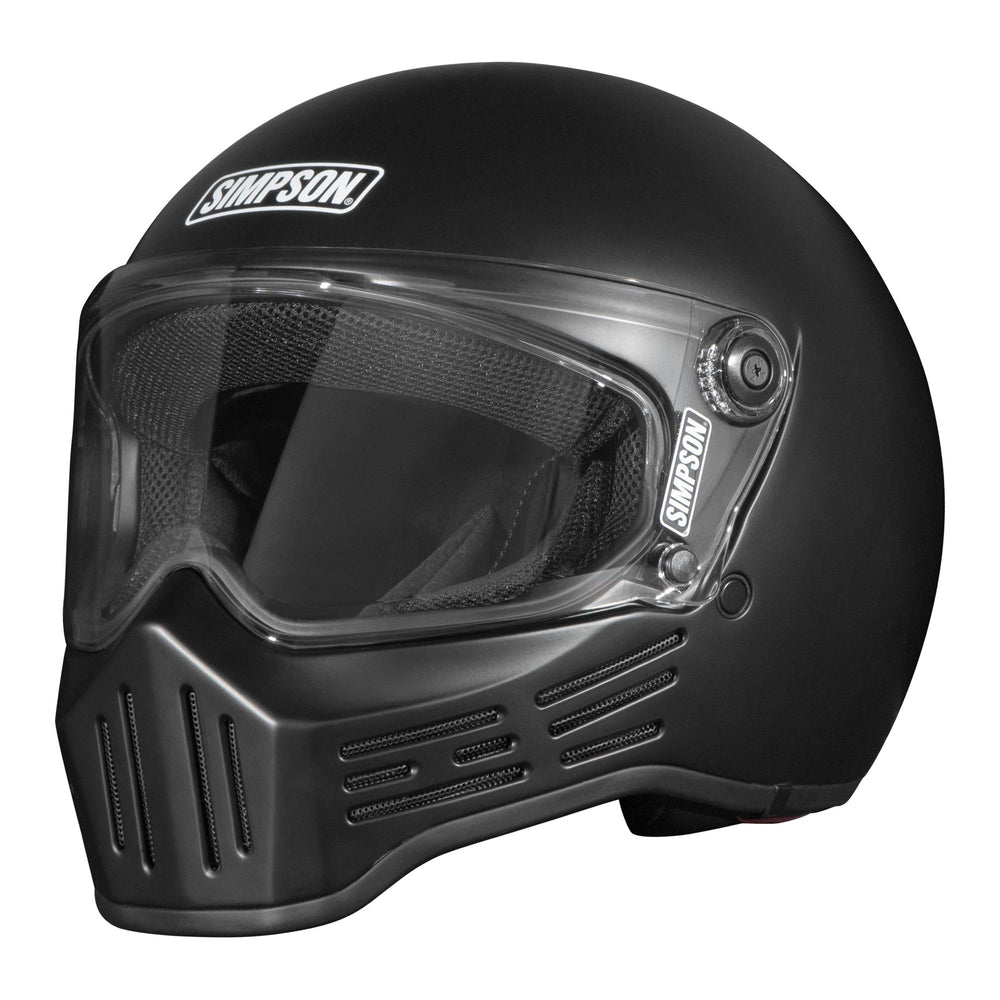 Simpson M30 Solid Motorcycle Helmet Matt Black