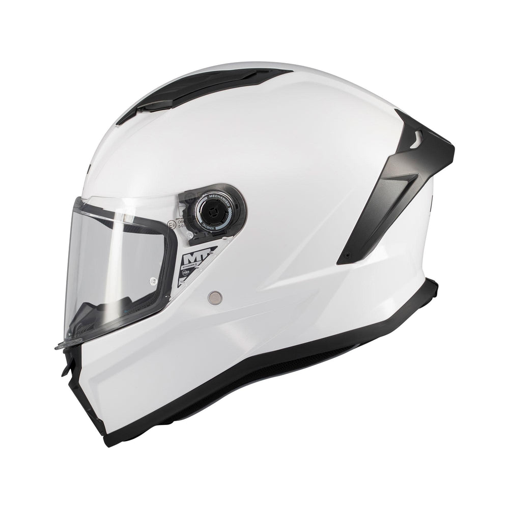 MT Stinger 2 Youth Pure A0 Motorcycle Helmet Gloss Pearl White