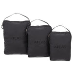 Oxford Atlas Packing Cubes 3 -Pack Black