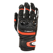 Oxford Cypher 1.0 Short Leather Men's Gloves Black/Red/White