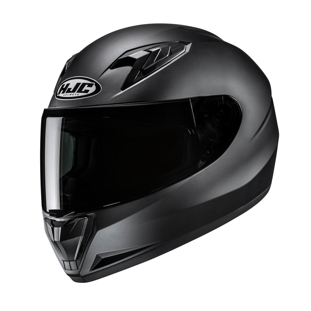 HJC Y10 Semi Flat Black Motorcycle Helmet