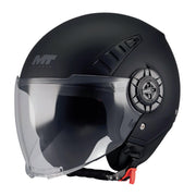 MT Aeris Pure A1 Motorcycle Helmet Matt Black