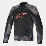 Alpinestars T SP X Superair Jacket Grey Camo R/Fluo
