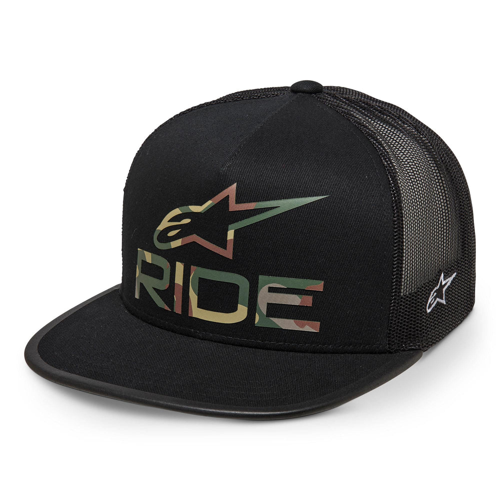 Alpinestars Ride 4.0 Camo Trucker Hat Black