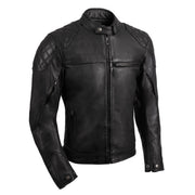 Oxford Route 73 3.0 Leather Men's Jacket Black