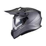 MT Track SV Pure A2 Motorcycle Helmet Matt Grey