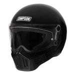 Simpson M30 Solid Motorcycle Helmet Gloss Black
