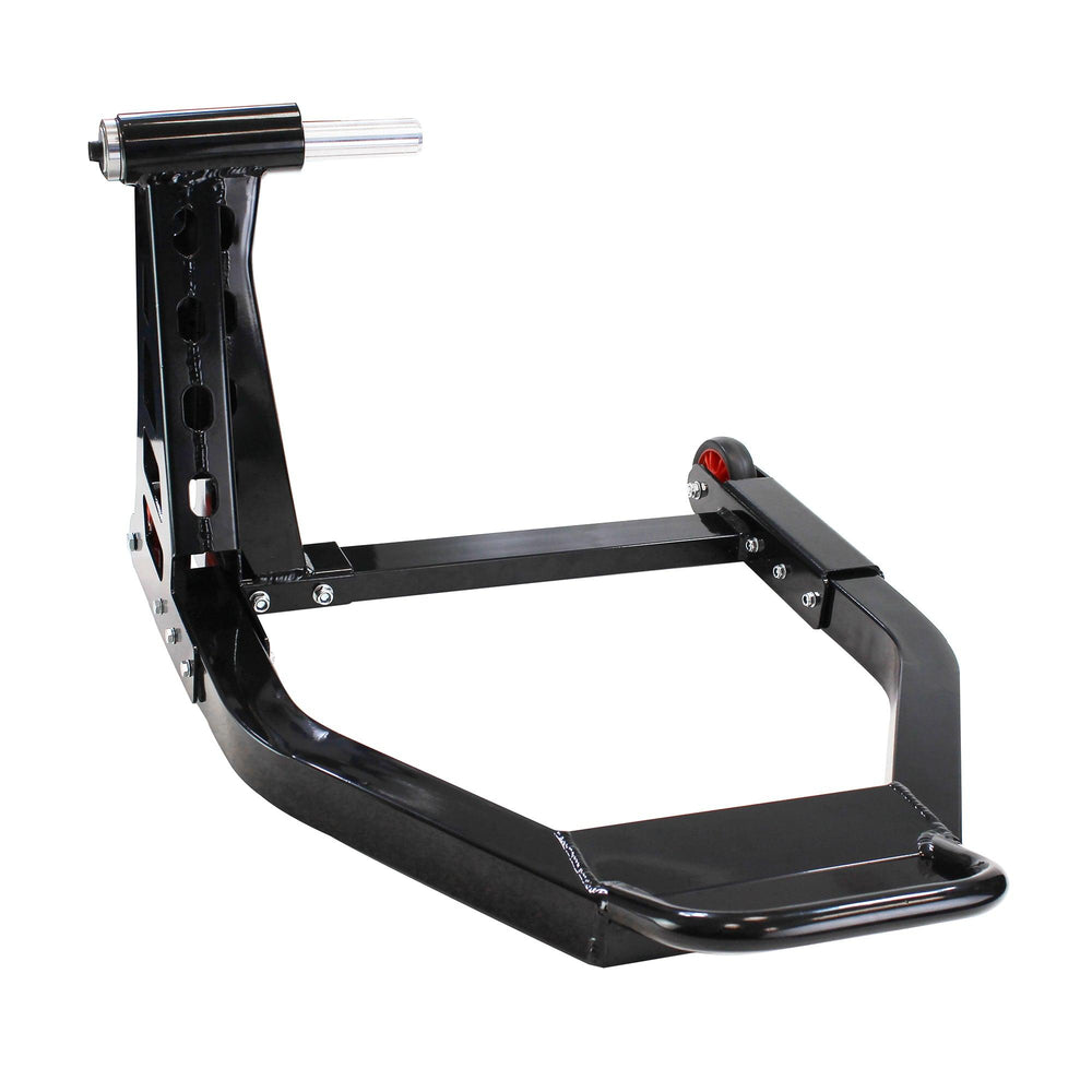 BikeTek Aluminium Pro Single Sided Box Section Rear Paddock Stand with 53mm Pin