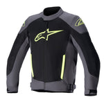 Alpinestars T Sp X Superair Jacket Tar Grey Black Yellow Fluo