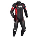 Oxford Nexus 1.0 Leather Men's Suit Black/Red