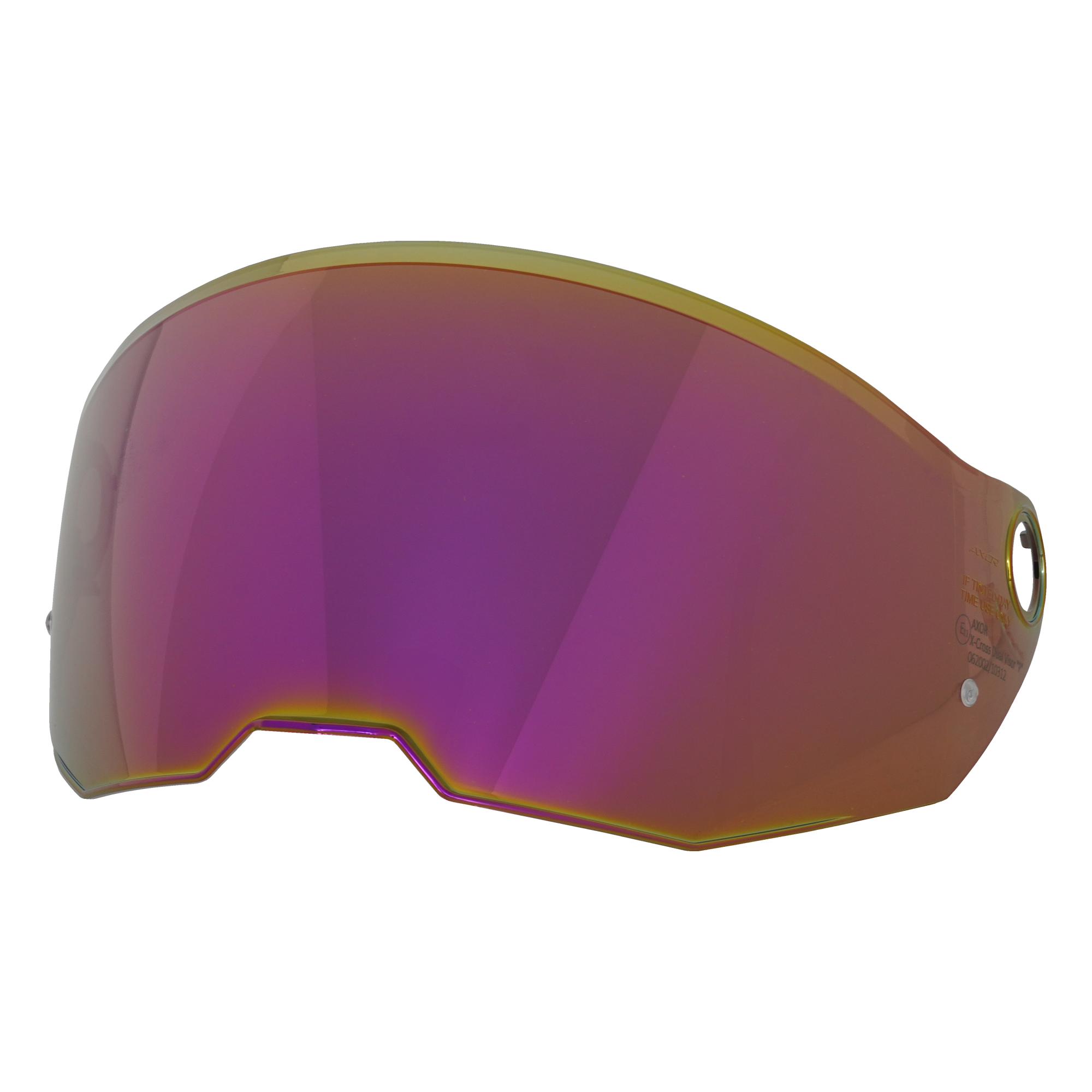 Axor Ghost Axor X-Cross Mirror Purple Visor – Ghostbikes