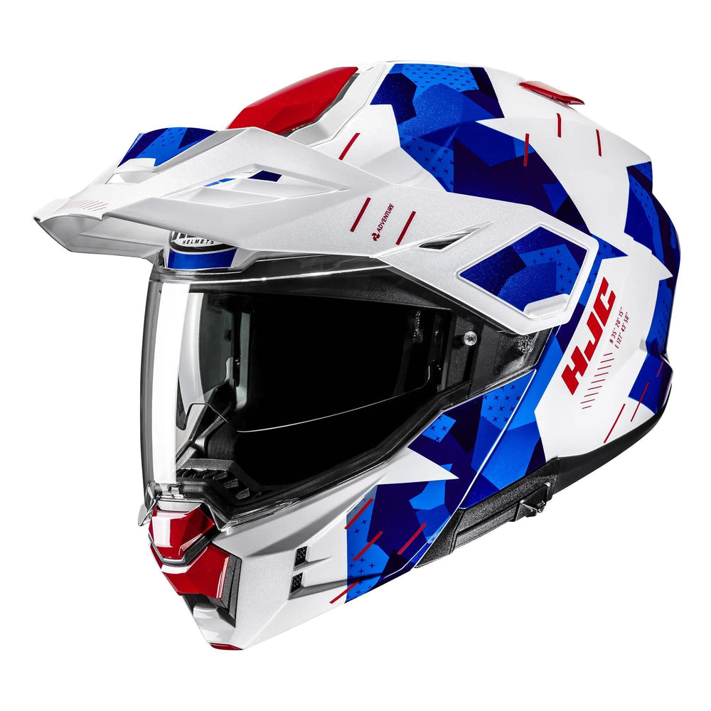 HJC I80 Roki MC21 Red White Blue Motorcycle Helmet