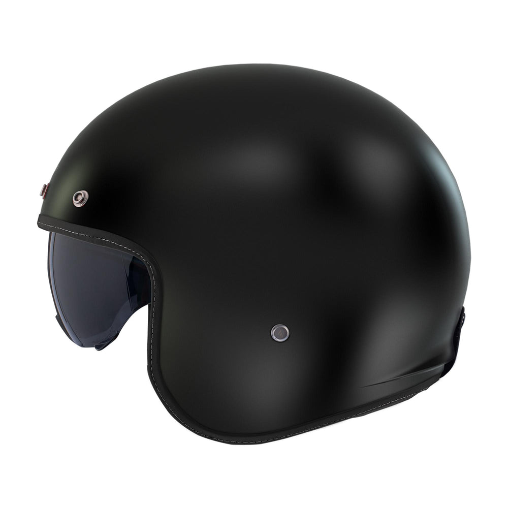 MT Le Mans 2 SV S Solid A1 Motorcycle Helmet Matt Black