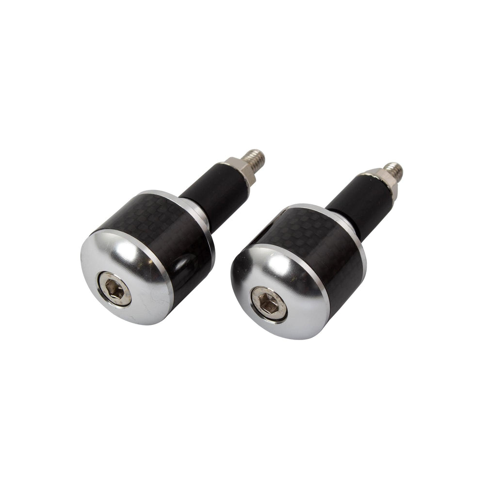 Bike It Bar End With Carbon Fibre Inset Alloy