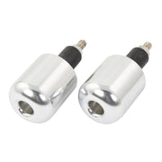 Bike It Bar End Universal 13mm Fitment Chrome