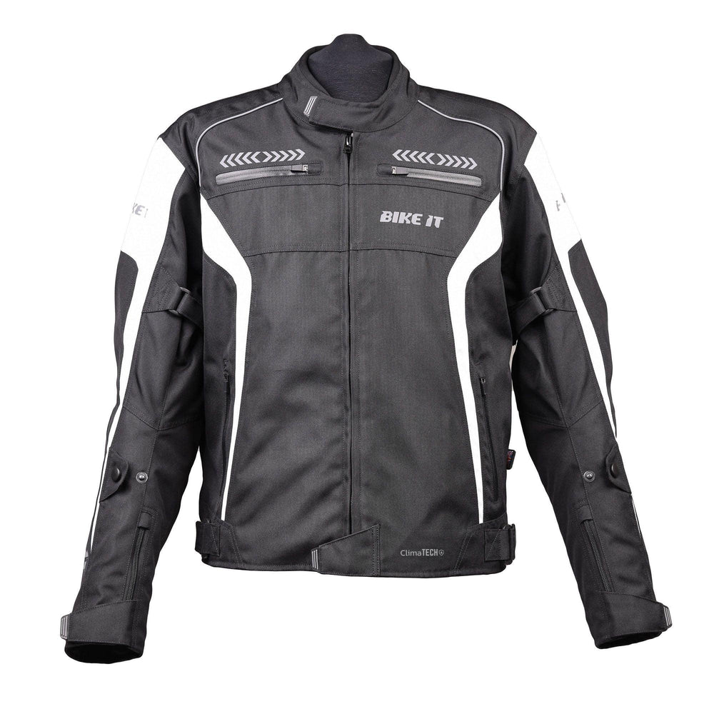 Bike It  Flux Textile Waterproof Sports Motorcycle Jacket