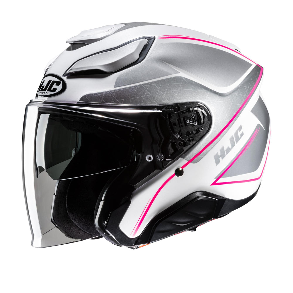 HJC F31 Ludi MC8 Pink Motorcycle Helmet