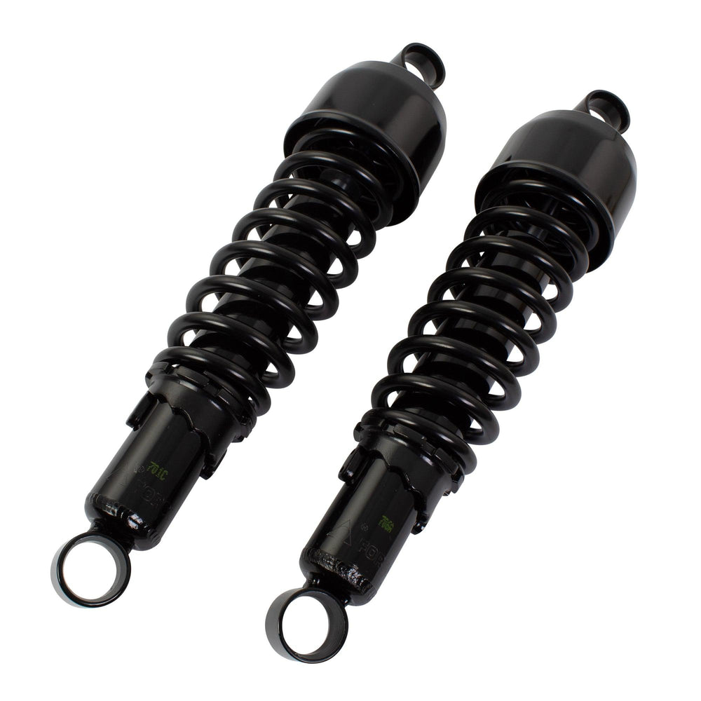 Bike It 305mm Eye To Eye Black Twin Shock Absorbers
