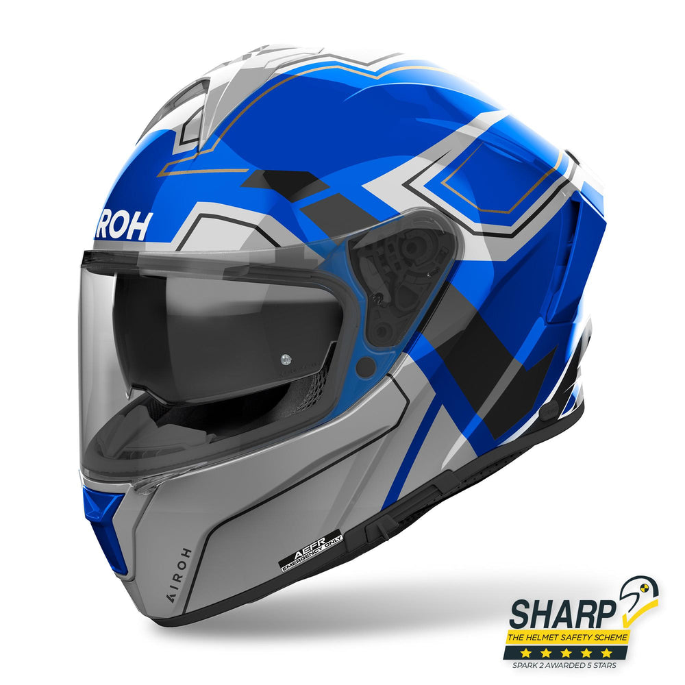 Airoh Spark 2 Helmet - Dart Blue Gloss