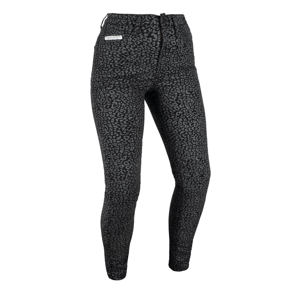 Oxford Original Approved AA Super Stretch Ladies Jean Leopard