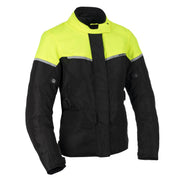 Oxford Spartan Long WP Ladies Jacket Black/ Fluo