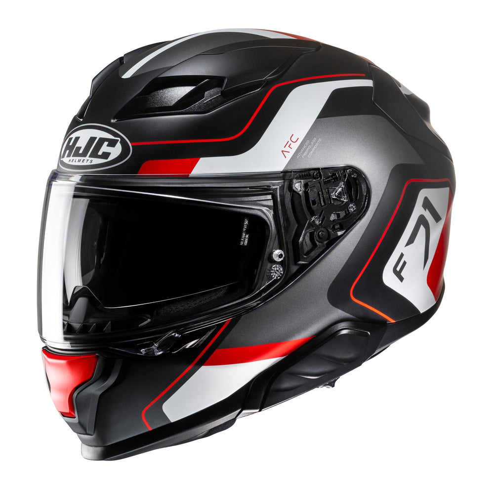 HJC F71 Arcan MC1SF Red  Motorcycle Helmet