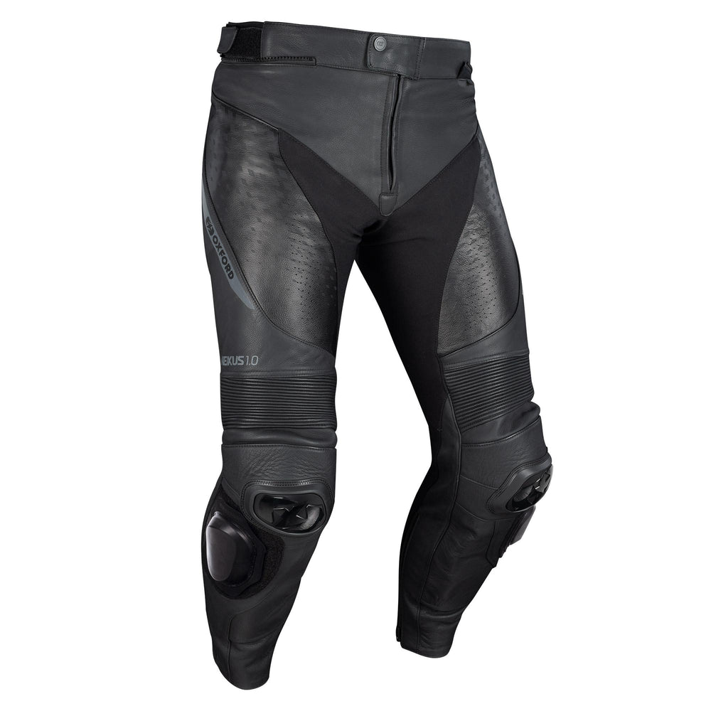 Oxford Nexus 1.0 Leather Men's Pants Stl Black
