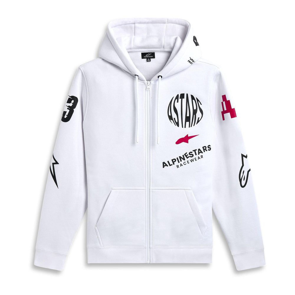 60523 - Alpinestars Variegate Hoodie Off White L
