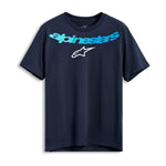 61064 - Alpinestars Collared SS CSF T-Shirt Navy M