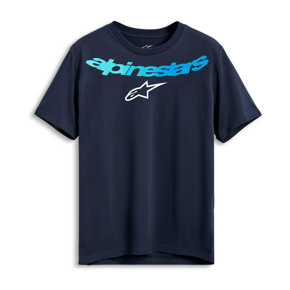 Alpinestars Collared SS CSF T-Shirt Navy