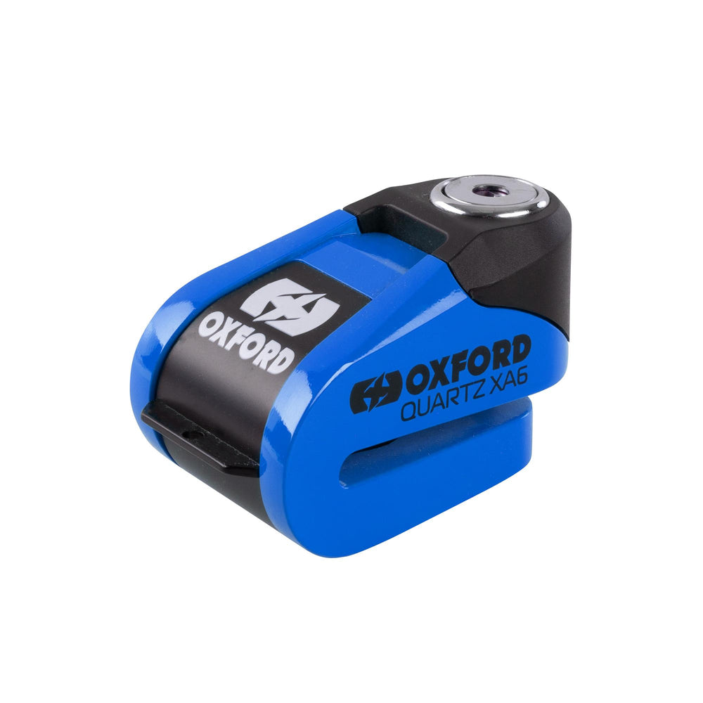 Oxford Quartz XA6 Alarm Disc Lock Blue