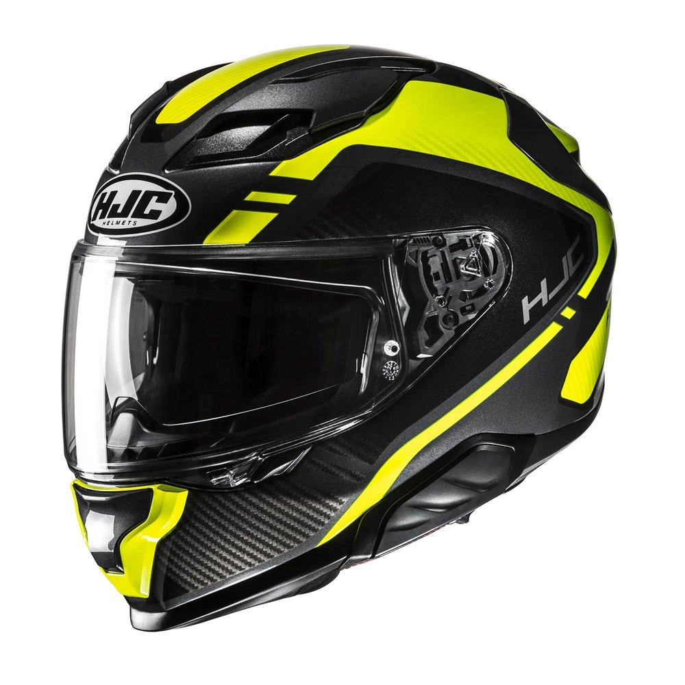 HJC F71 Tozz MC3H Yellow  Motorcycle Helmet