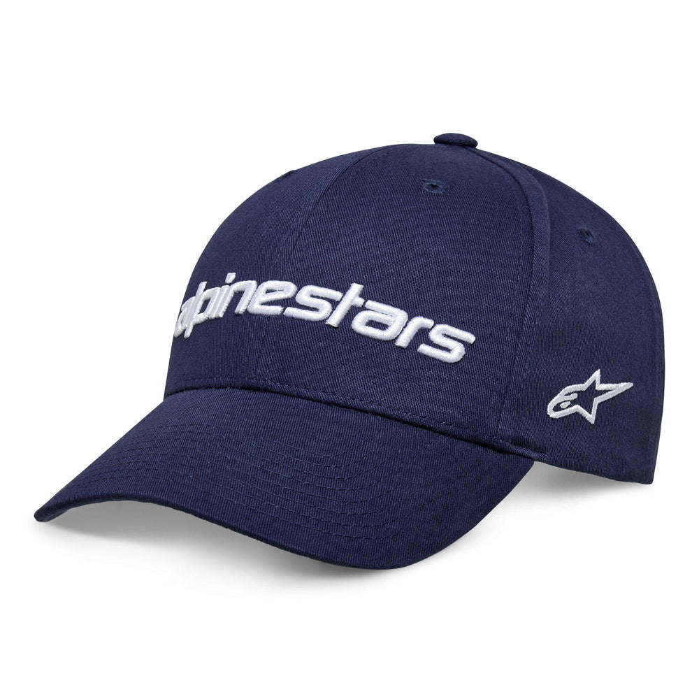 Alpinestars Linear Wordmark 2.0 Hat Navy White