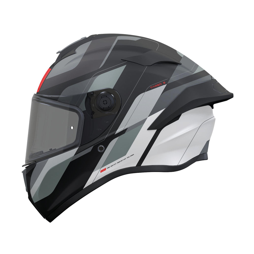 MT Targo S Blaster B12 Matt Motorcycle Helmet Grey