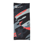 Alpinestars Buff Mogress Neck Tube Black Camo Red Fluo