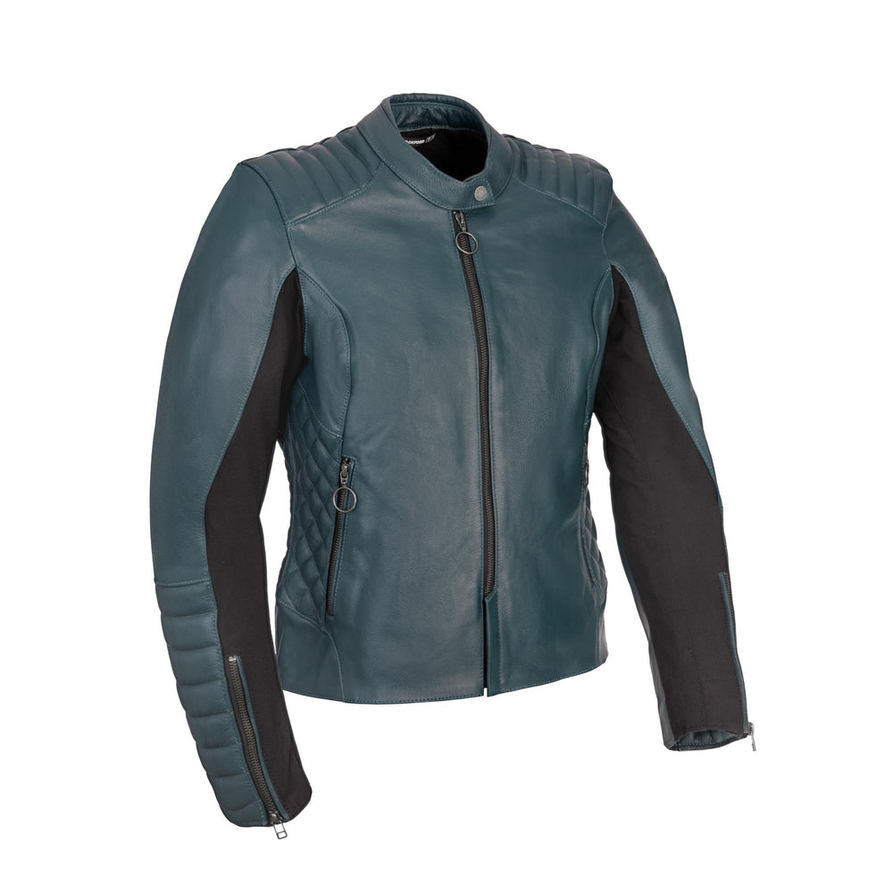 Oxford Radley Leather Ladies Jacket Teal