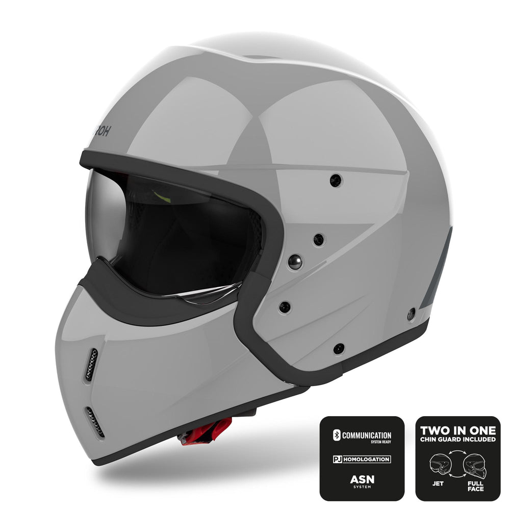 Airoh J110 Helmet - Cement Grey Gloss